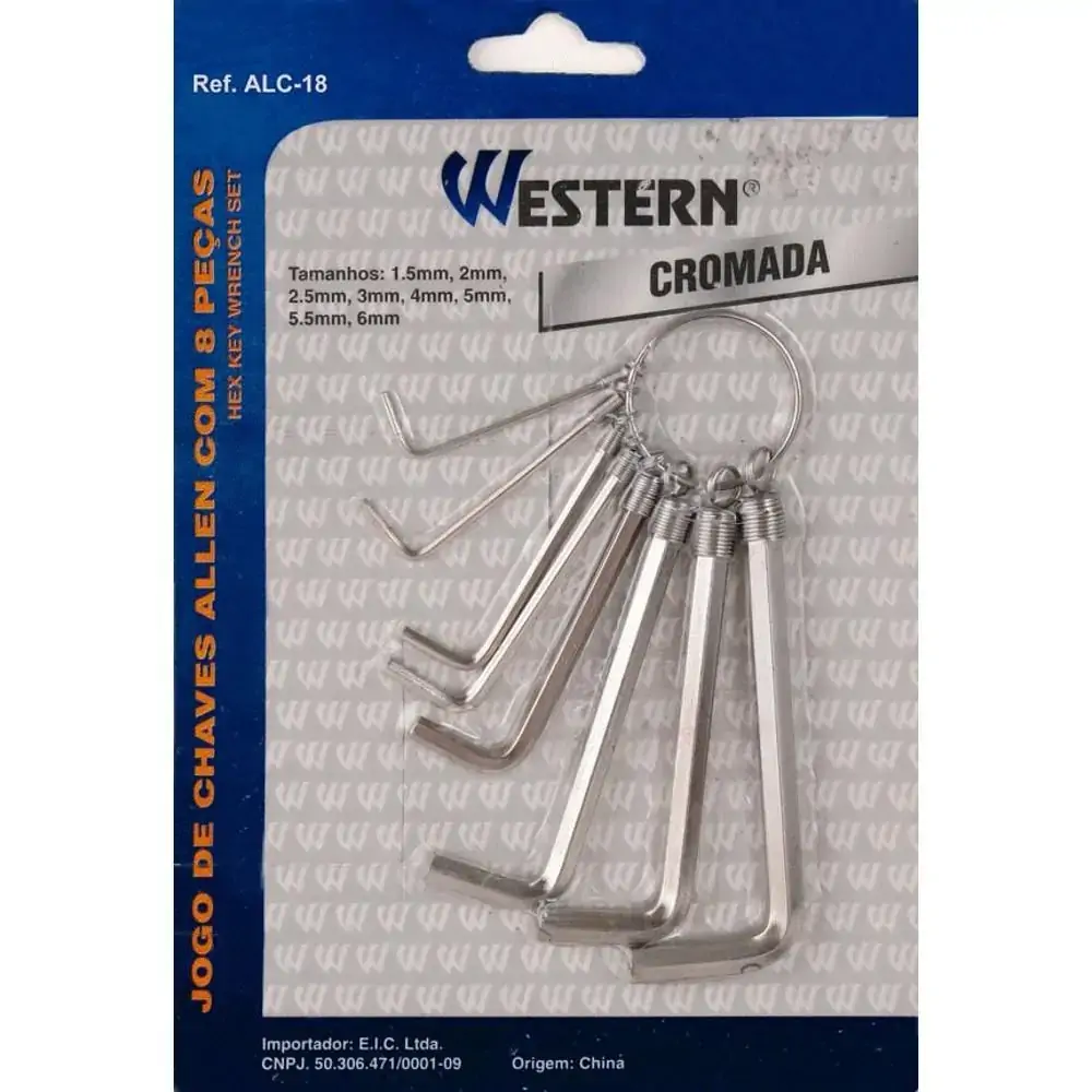 Chave Western Allen C/8 Cromada
