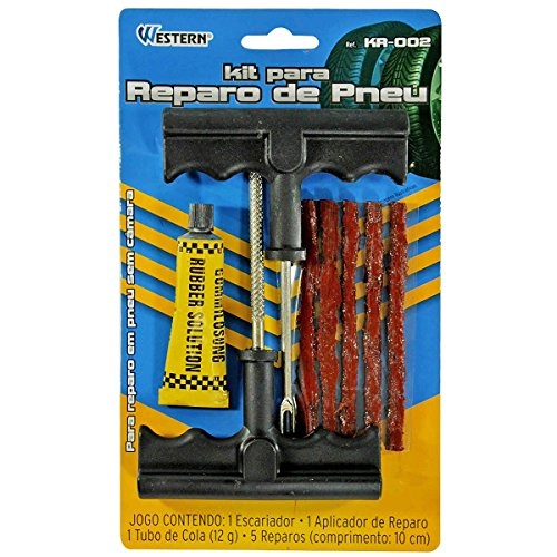 Kit Reparo Pneu S Camara 8 Peças Western