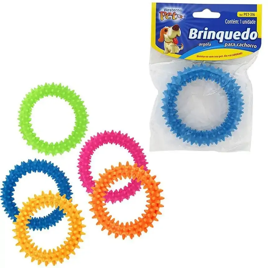 Brinquedo Cao Argola Western Pet