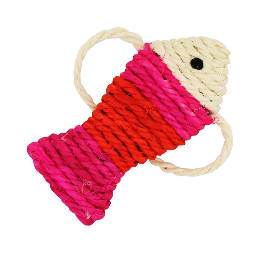 Brinquedo Gato Peixe Sisal Western Pet 362
