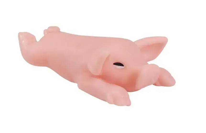 Brinquedo Cão Porco Rosa Western Pet