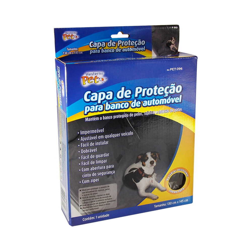 Capa Protecao Para Banco Western Pet 396 Etilux