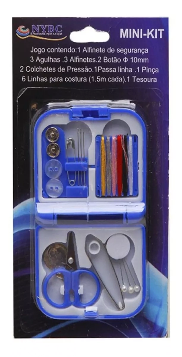 Kit Costura C/20pcs Estojo