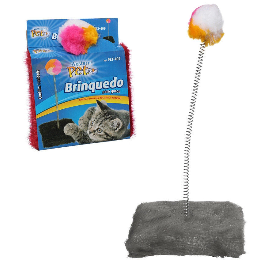 Brinquedo Western P/gato Arranhador Un