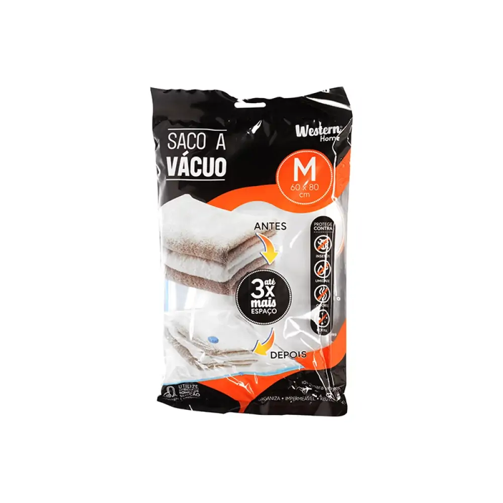 Saco A Vacuo 60X80Cm Western home