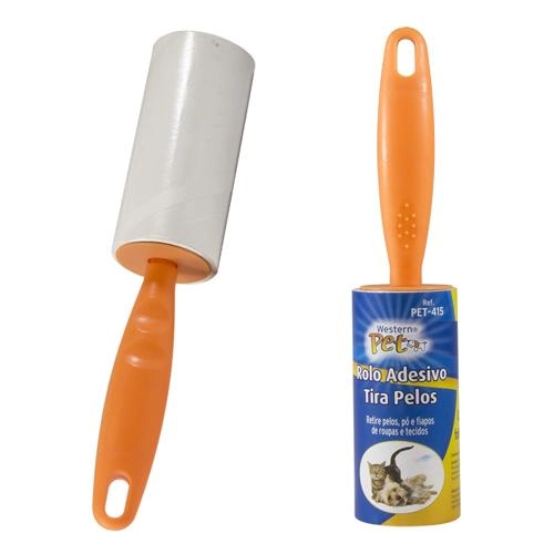 ROLO ADESIVO TIRA PELOS 60 FOLHAS WESTERN PET-415