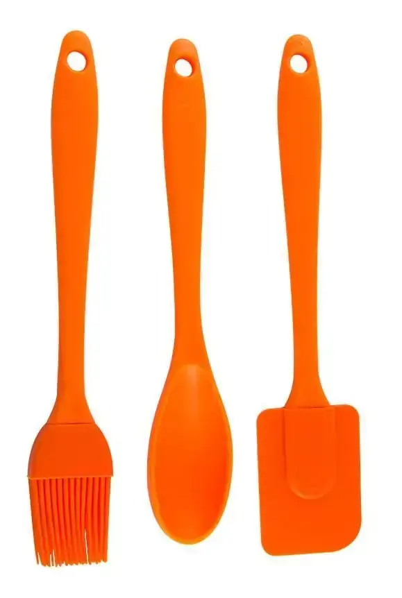 Conjunto Utensilio Silicone 3 Peças West Western Home
