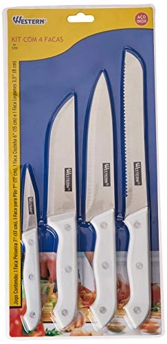 Kit De Facas Western 4pcs