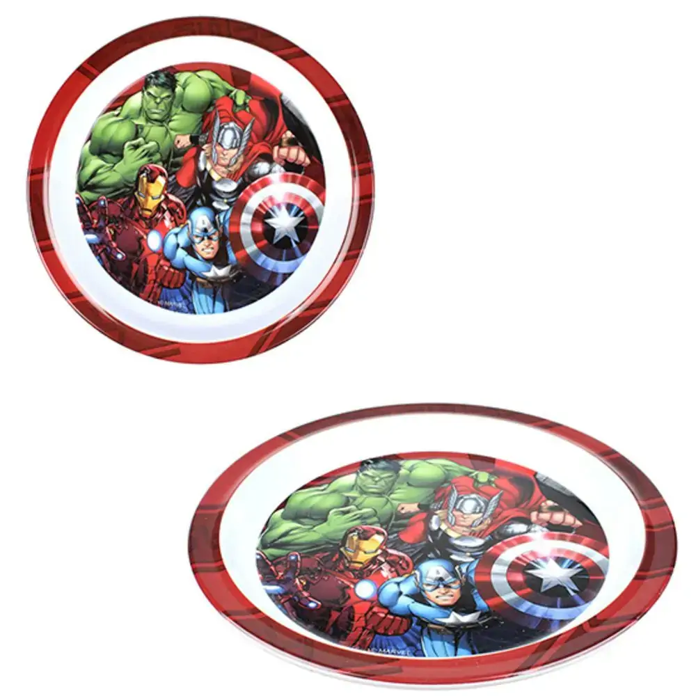 Prato Com Borda Avengers