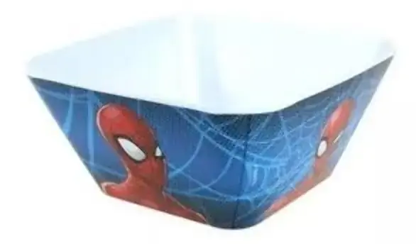 Tigela Etilux Quad 800ml Spiderman