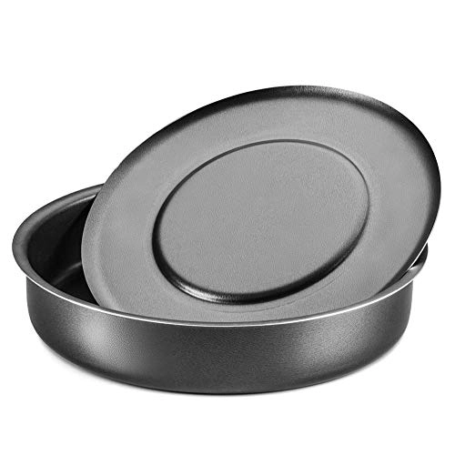 Assadeira Redonda Antiaderente com Fundo Removivel 26 CM Preto MTA 855