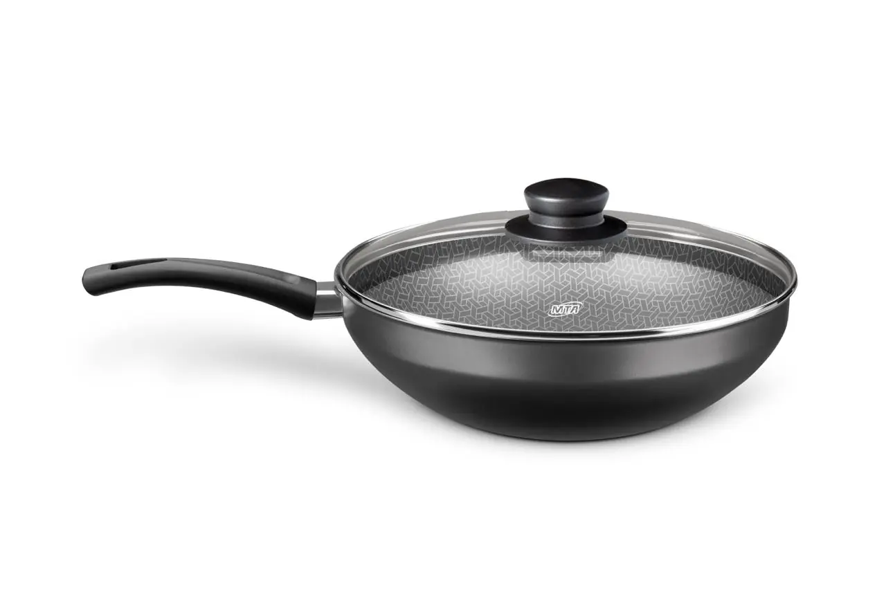 Frigideira Wok Antiaderente N24 2.8l 921 Mta Aluminios