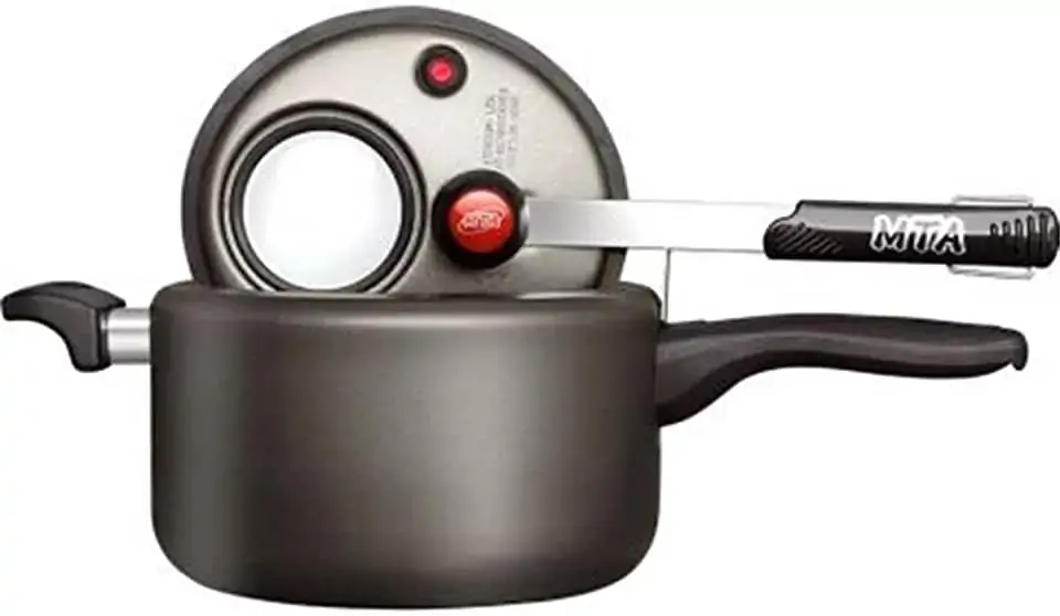 Panela De Pressao Com Visor 3l Chumbo Mta
