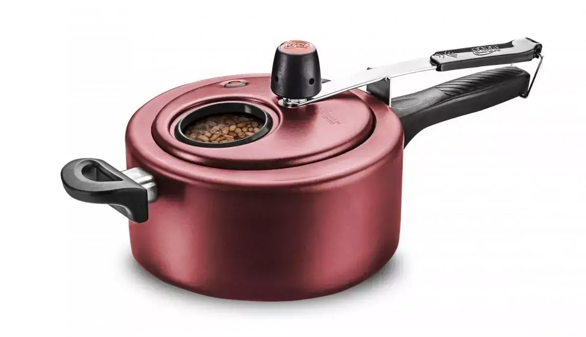 Panela de Pressão Com Visor 3,0 Litros Cereja MTA