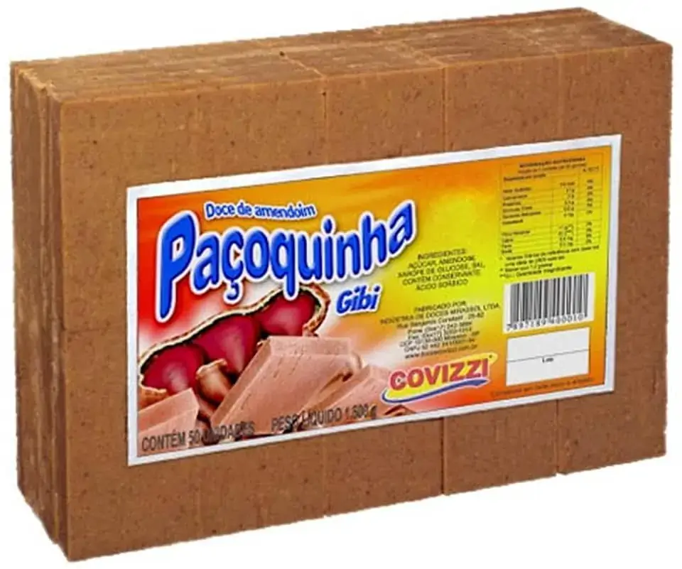 Doce Covizzi Barra 1 5kg Gibi