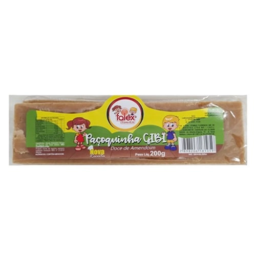 Pacoquinha De Amendoim 200g Gibi