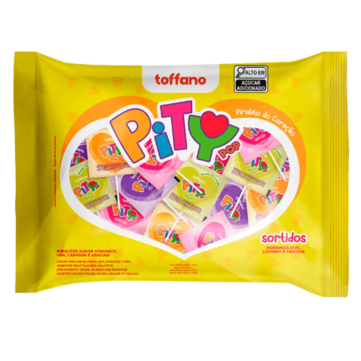 Pirulito Pitty Frutas Toffano