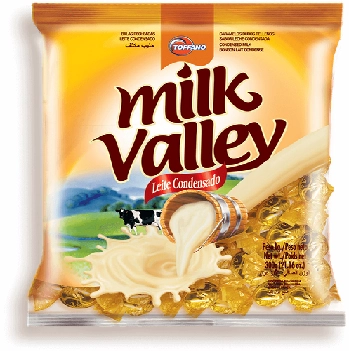 Bala Toffano Milk Valley Leite Condensado 500g Un