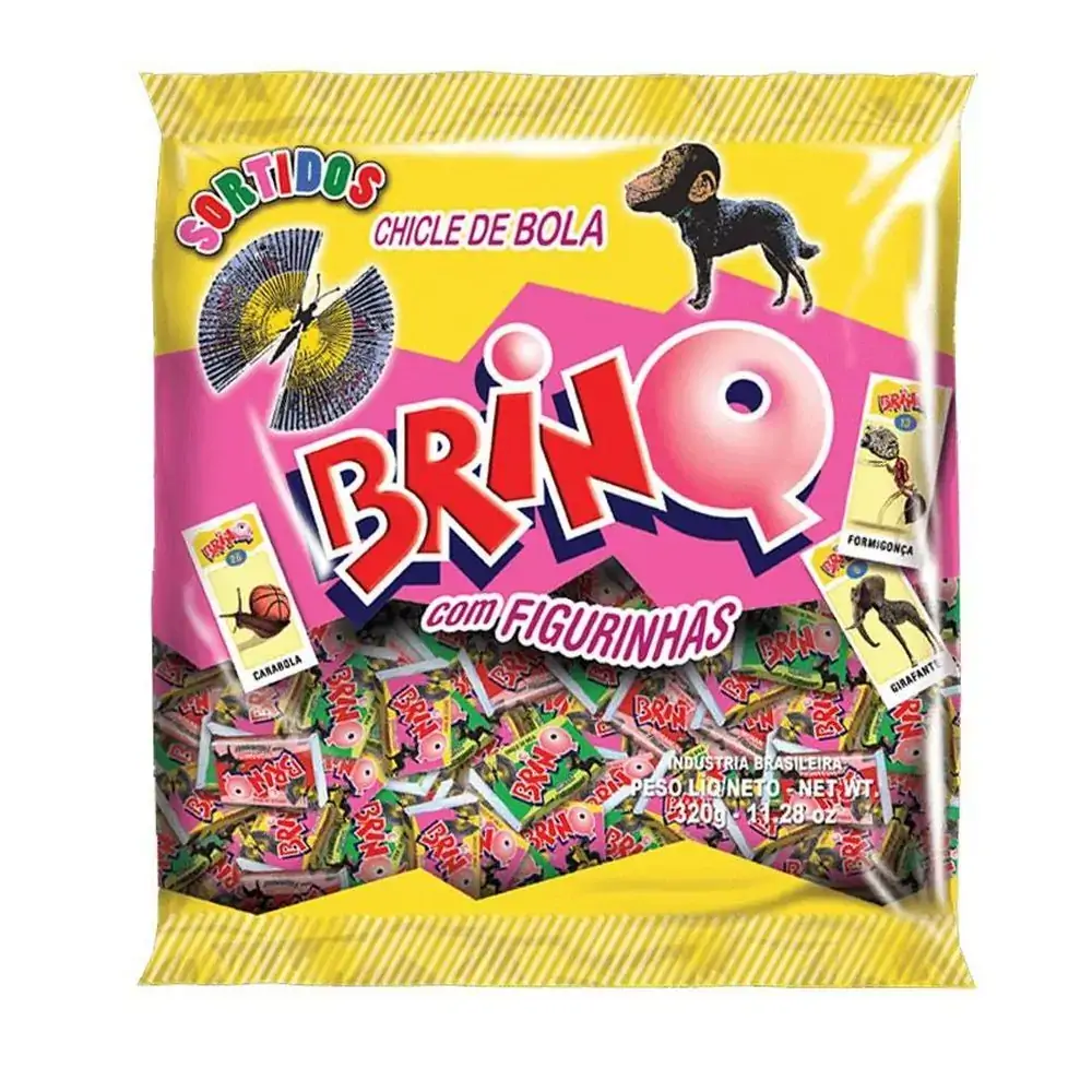 Chiclete Bola Brinq Bol 350g Tutti Frutti