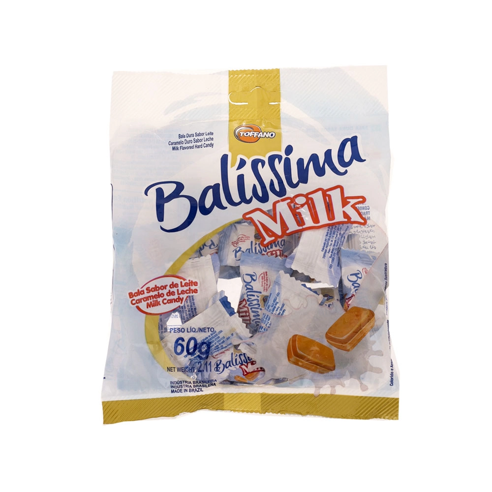 Bala Toffano Balissima Milk 60g Un