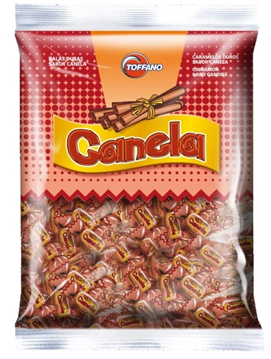 Bala Toffano Canela 70g Un