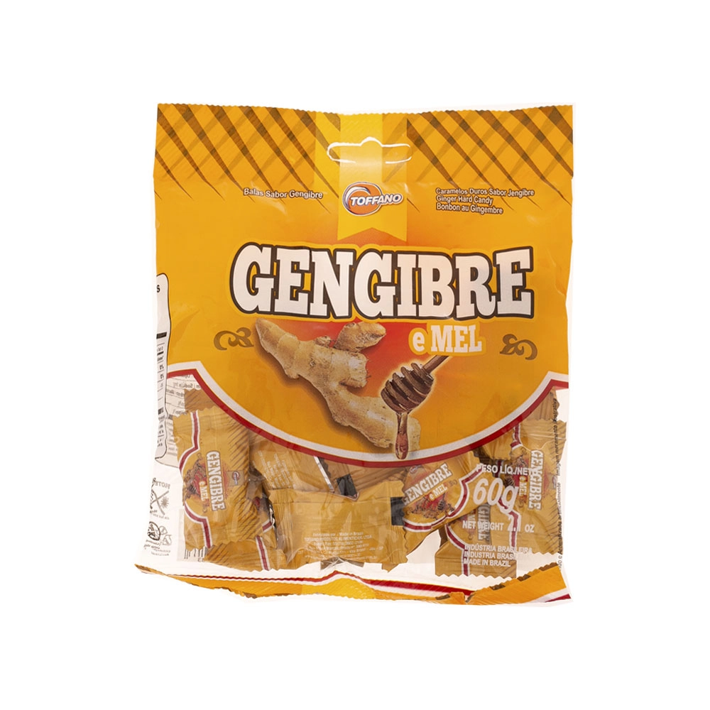 Bala Gengibre E Mel