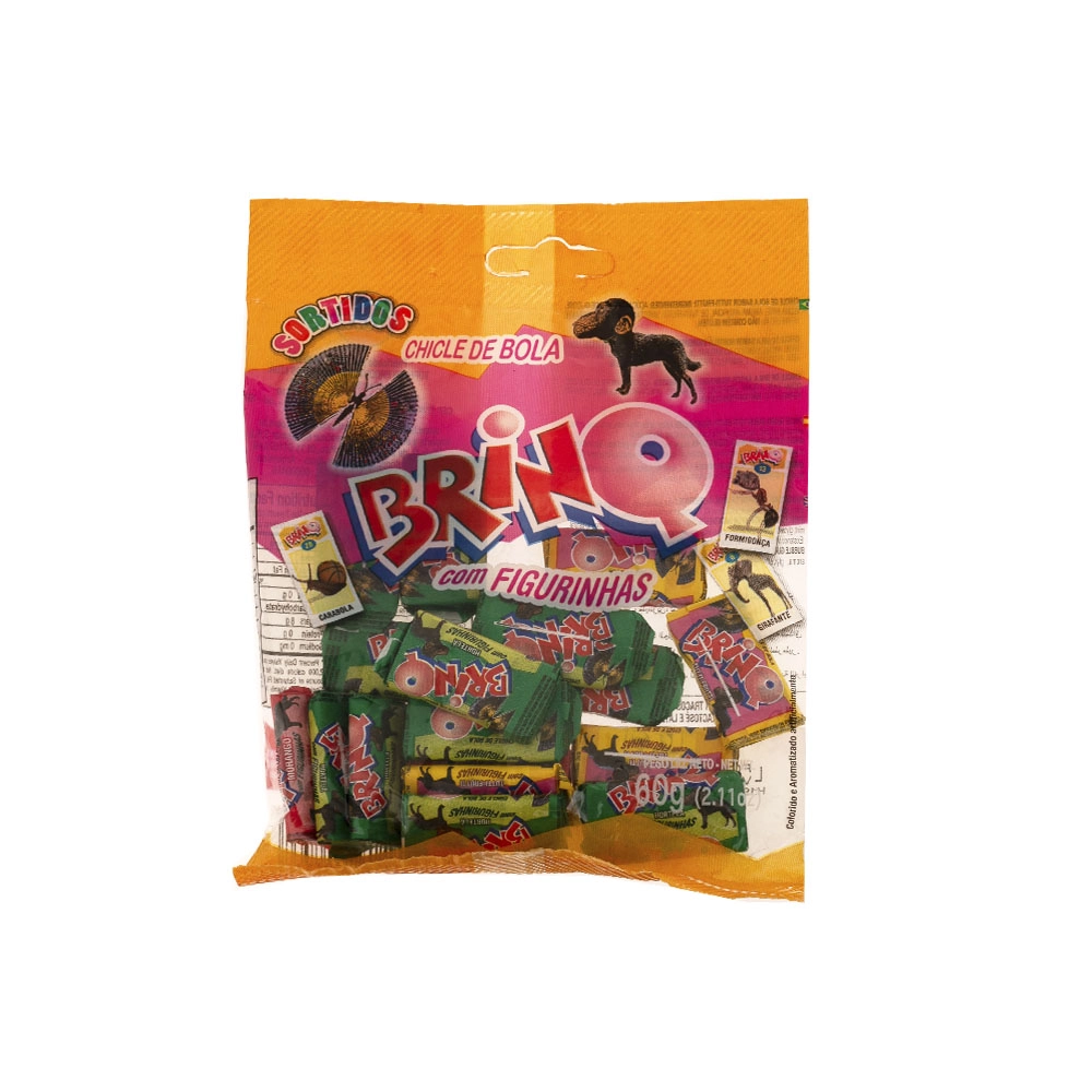 Chicle De Bola Brinq 60g