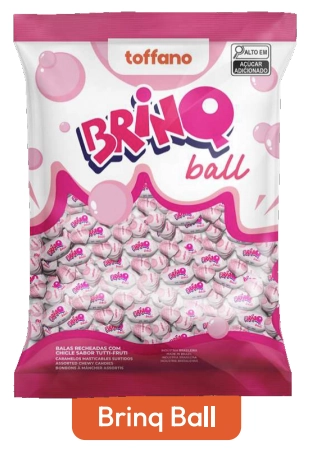 Bala Chicle Brinqtuttifrutti500gr
