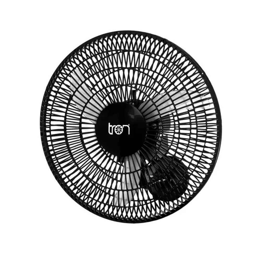 Ventilador de Parede Tron 60cm Oscilante AT, 3 Pás, Preto - Bivolt