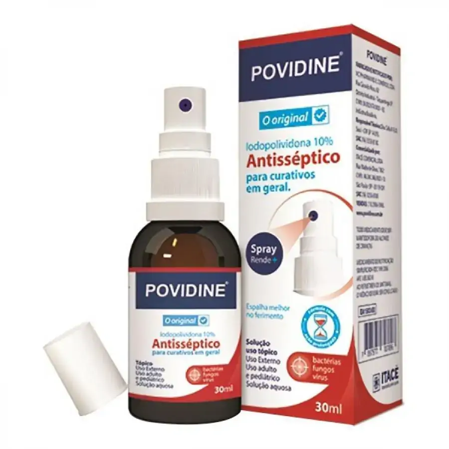 Povidine Tópico Spray 30ml - Itacê