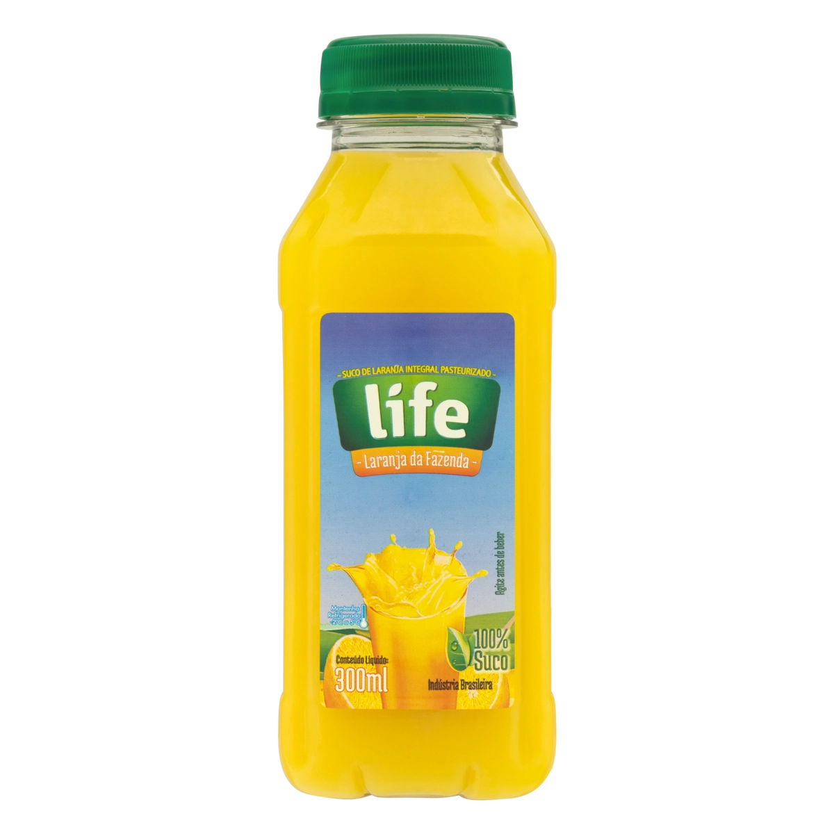 Suco Integral Laranja Life Garrafa 300ml