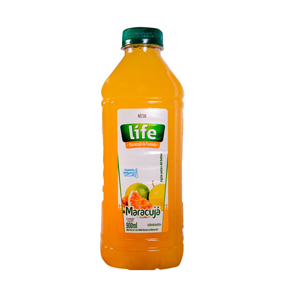 Garrafa De 900 Ml Nectar De Maracuja