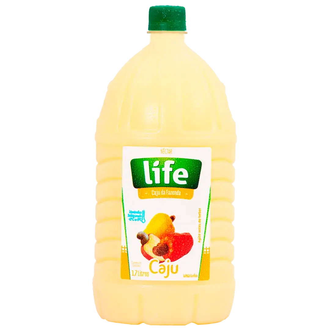 Suco Nectar Caju Life Gl 1,7l