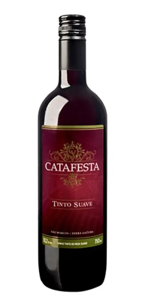 Vinho Cata Festa Tto Suave 750ml