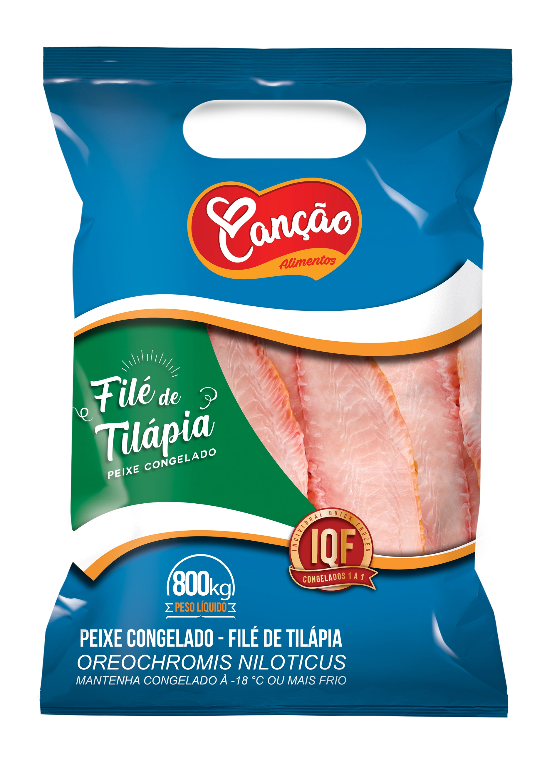 Posta De Tilapia Congelada 800g