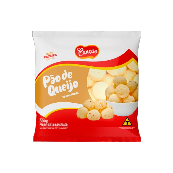 Pao Queijo Tradicional Cancao 800 Gr