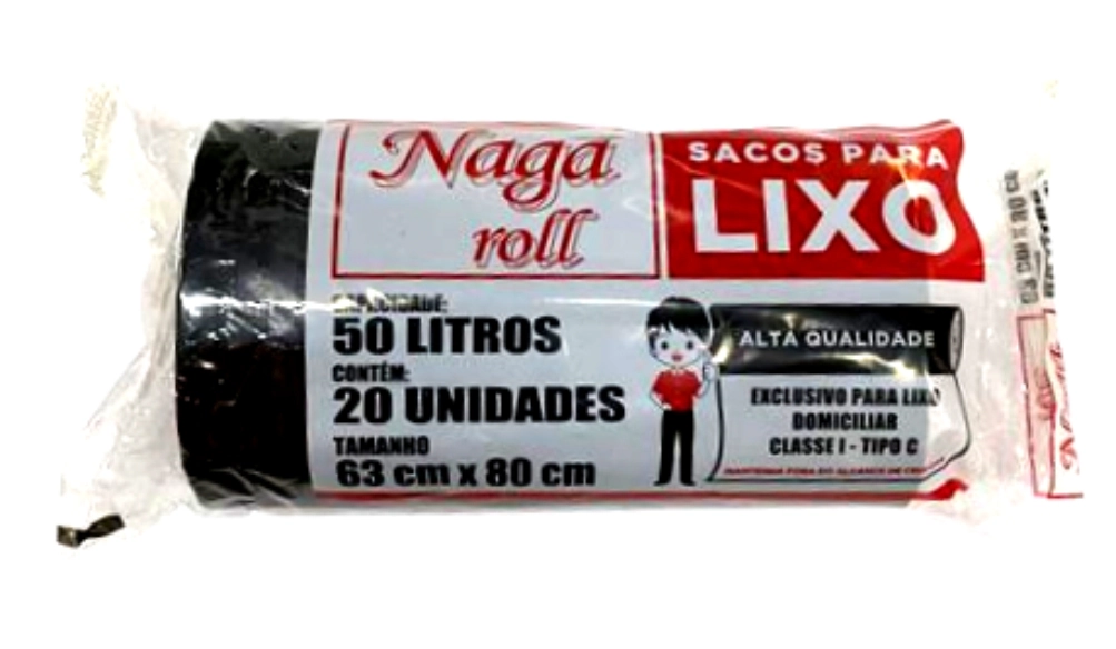 Saco Lixo Naga Roll