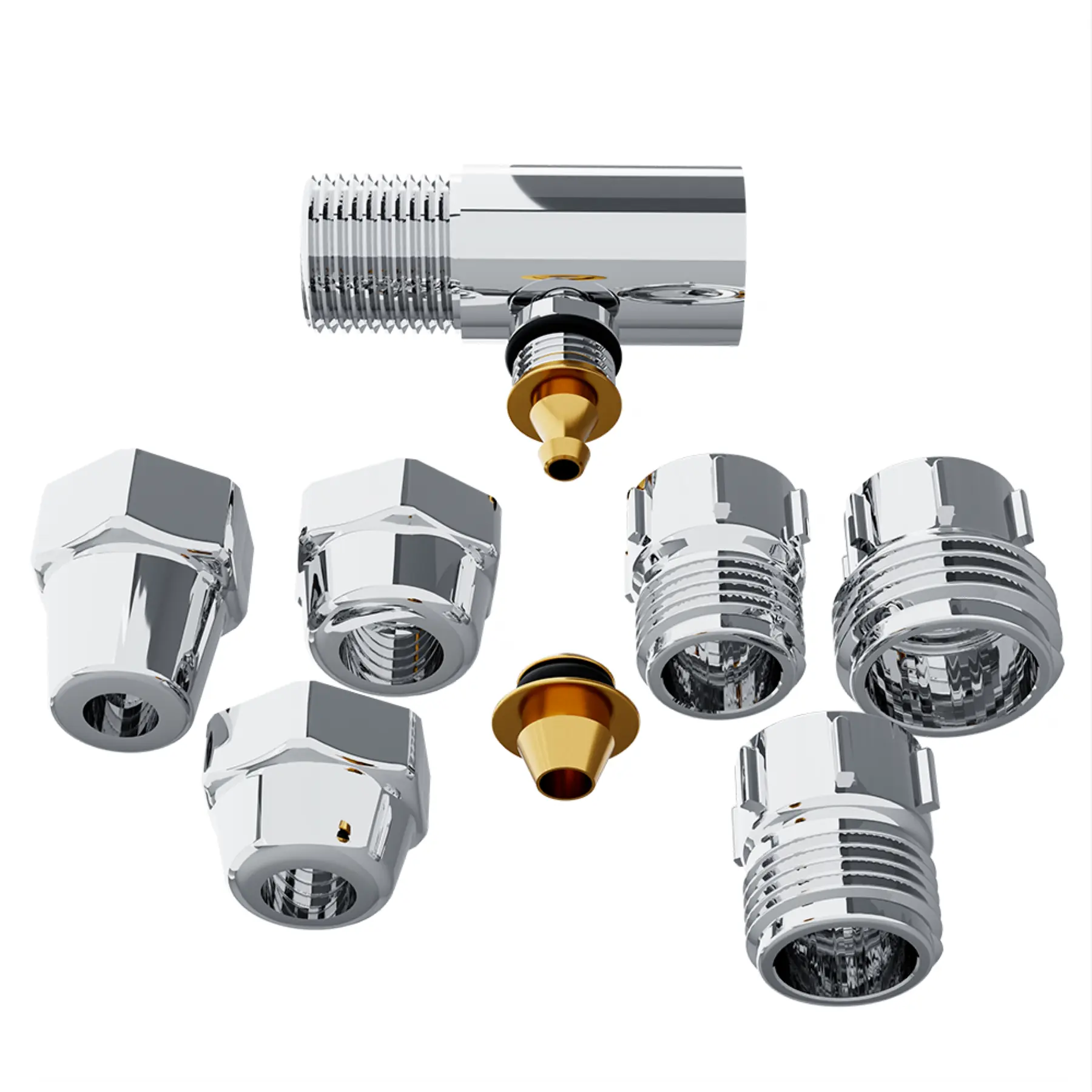 Adaptador Para Filtro (M) 1/2 Curto 6 Em 1 Blukit