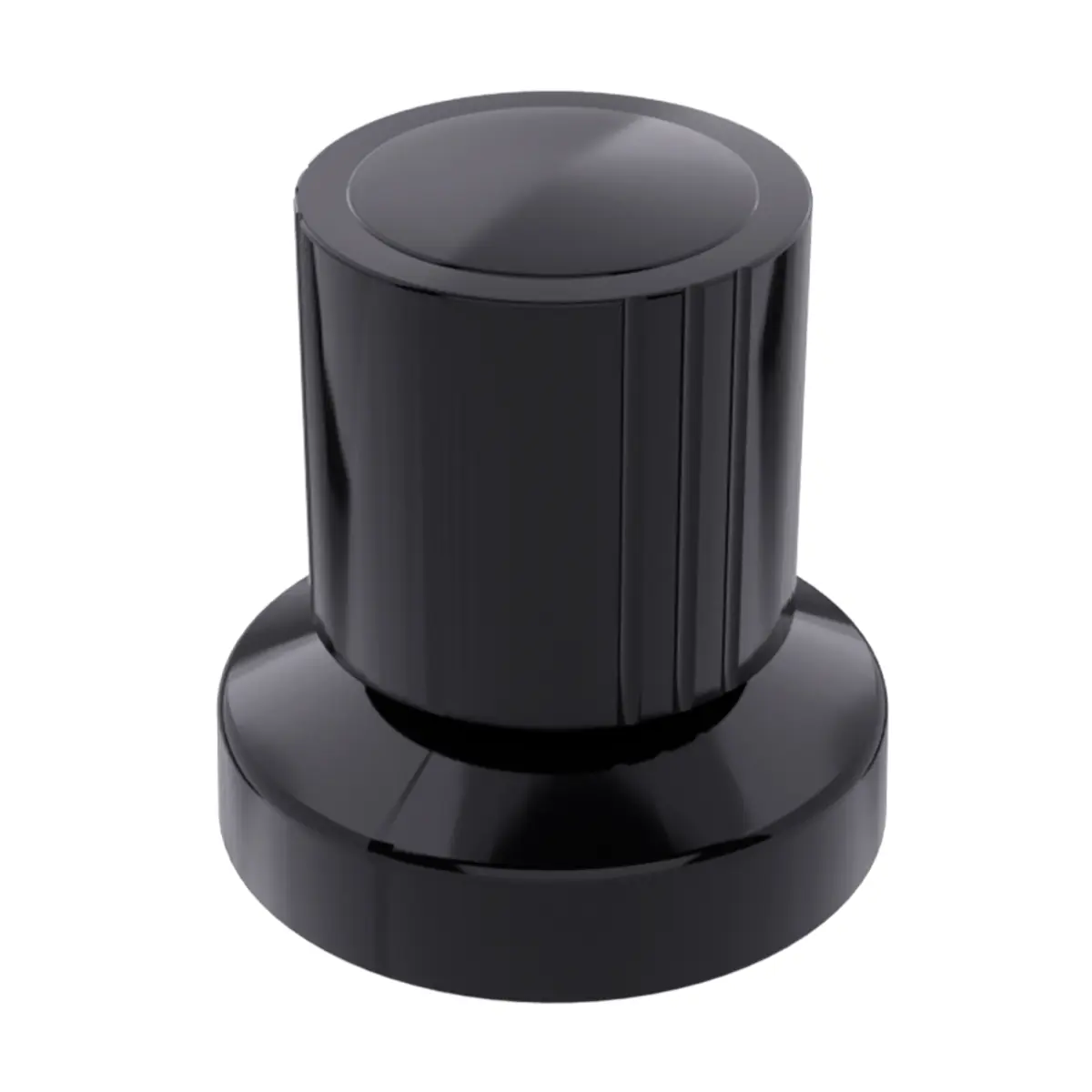 Acabamento Blukit Para Registro Padrão Deca/docol Itapema C40 Preto