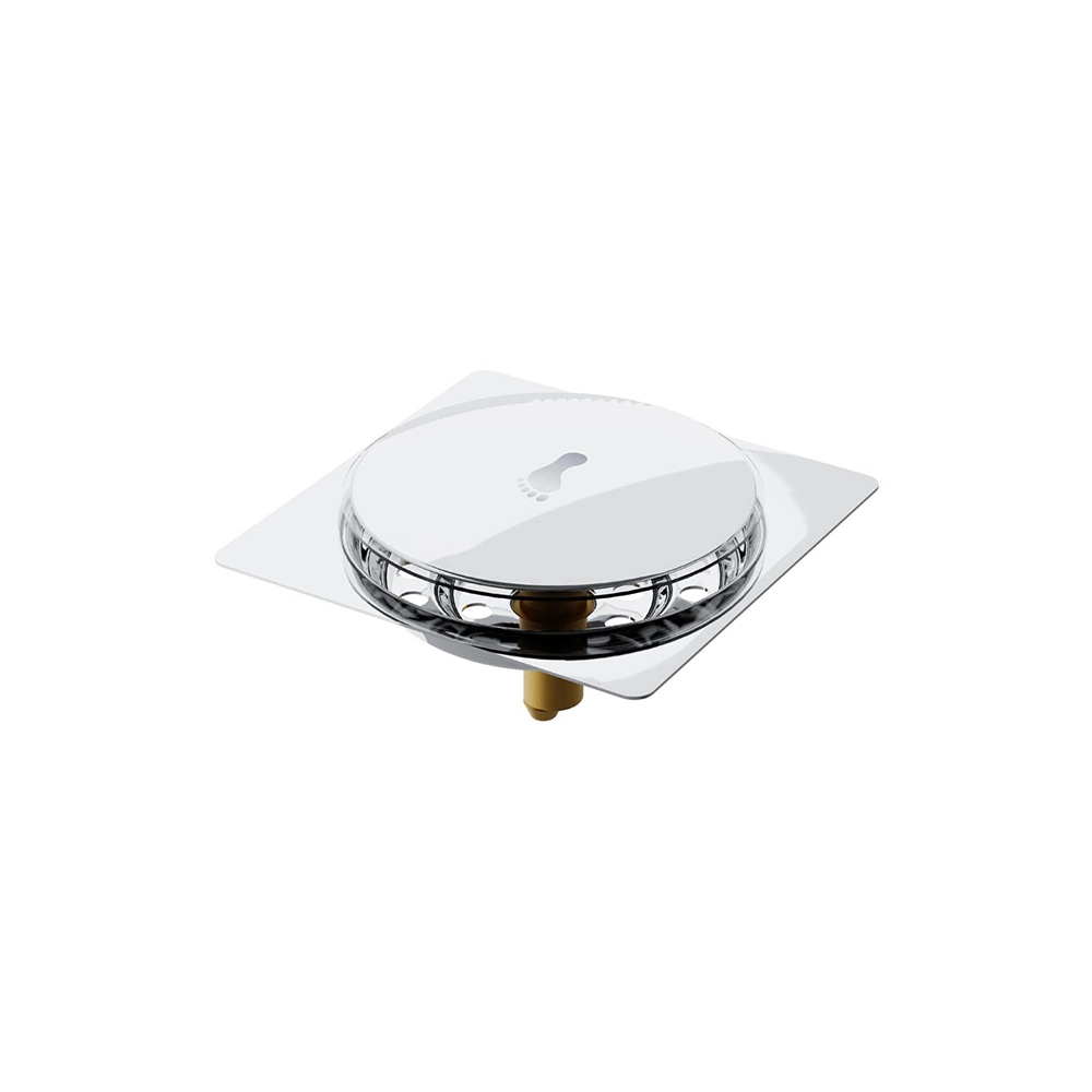 Grelha Para Ralo Click Inteligente Blukit 15x15 Cromado