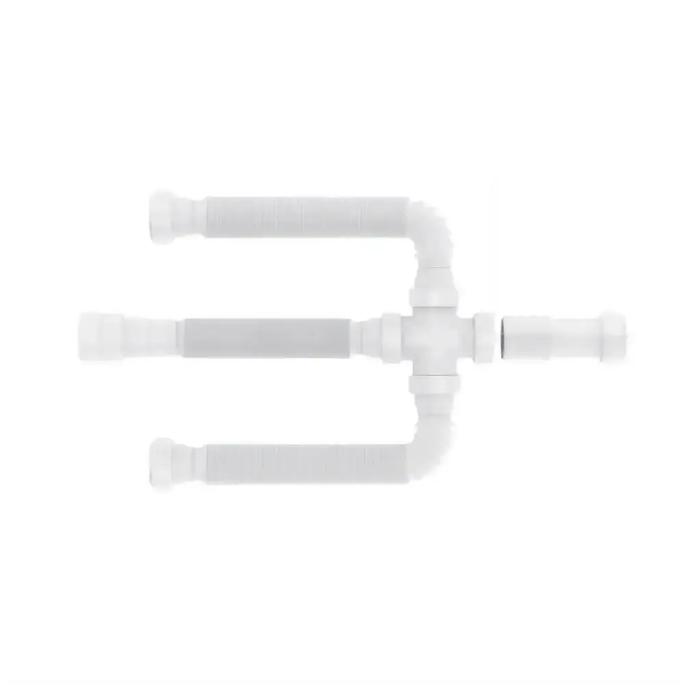 Sifão Universal Triplo 030406 Branco - Blukit