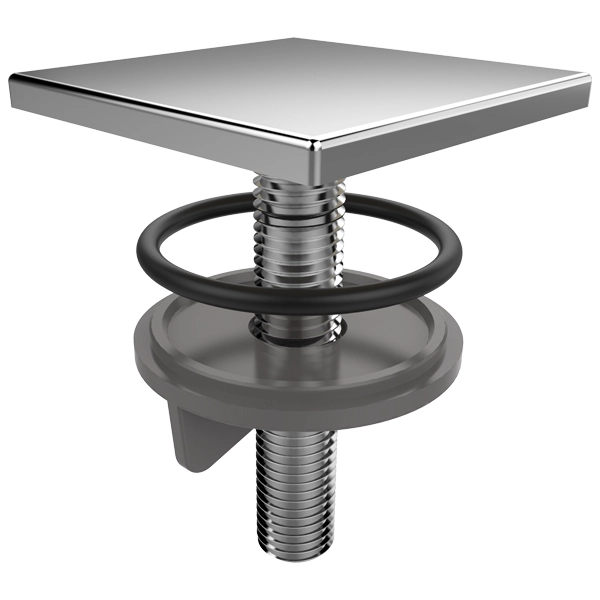 Plug para Lavatório e Bidê 1/2" Quadrado Metal Blukit