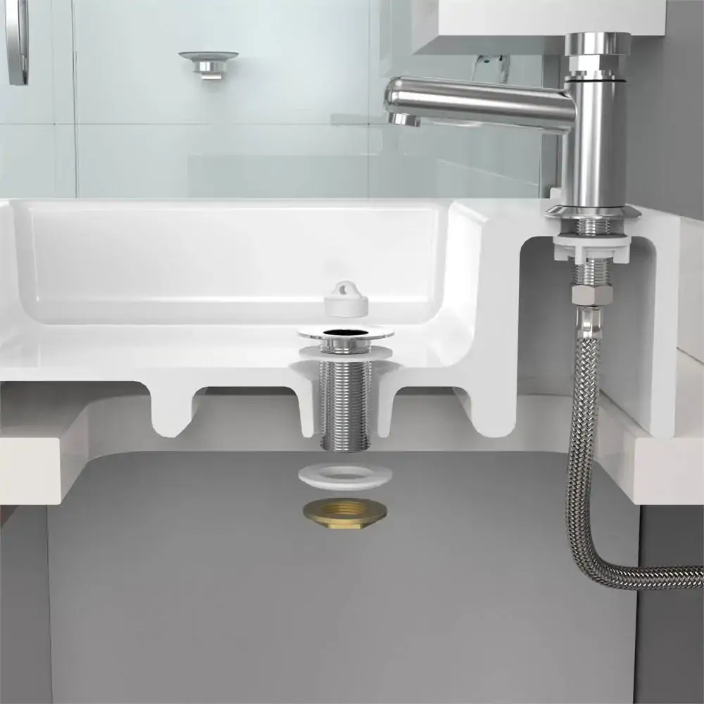 Válvula de Escoamento para Lavatório 7/8´´ Cromada
