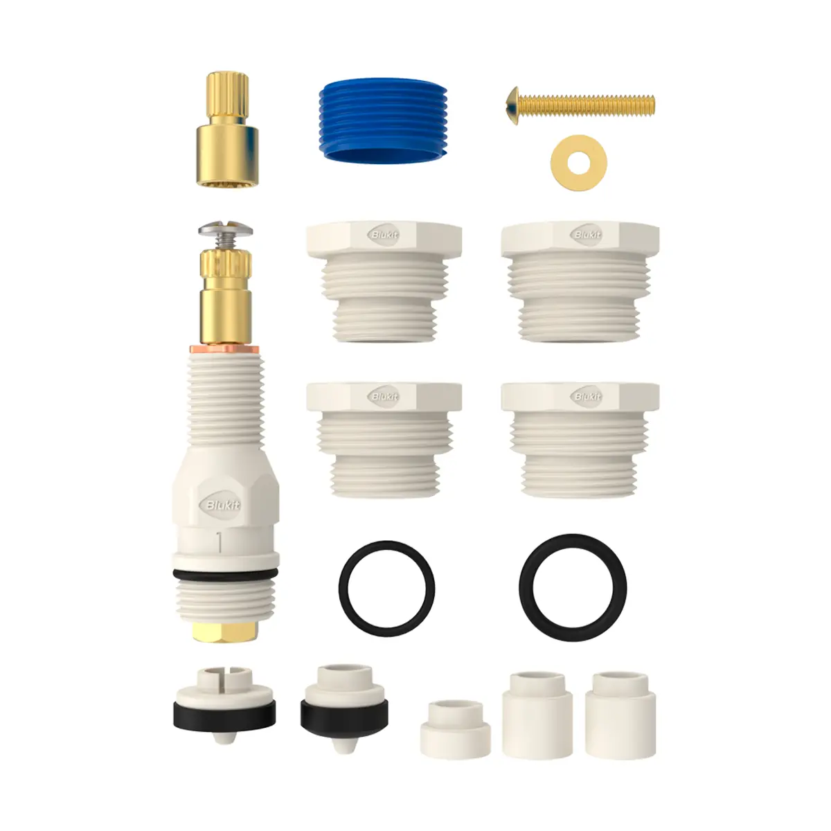 Kit Fácil Blukit Salva Registro De Pressão 9 Em 1