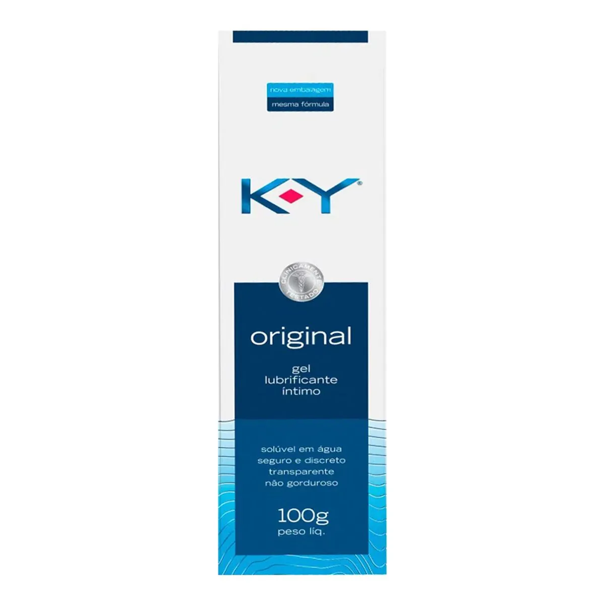 Gel Lubrificante íntimo K Y Bisnaga 100g