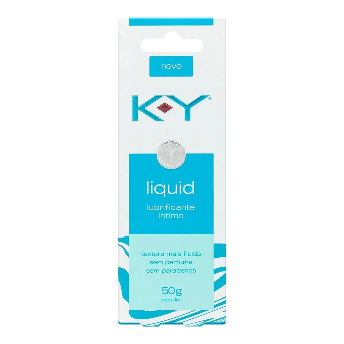 Lubrificante íntimo K Y Liquid Caixa 50g