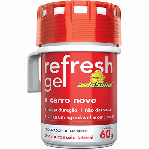 Odorizante Gel Refresh Carro Novo Autoshine