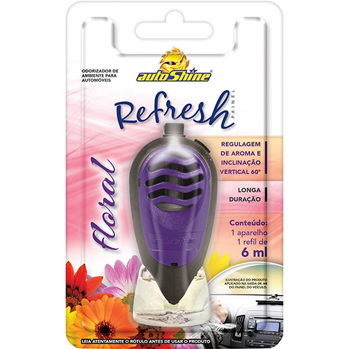 Odorizante Refresh Painel Floral Autoshine