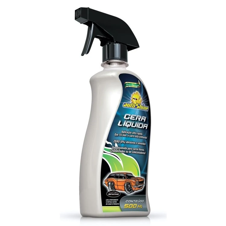 Cera ColorShine Express Prata 500ml - AUTOSHINE 21738