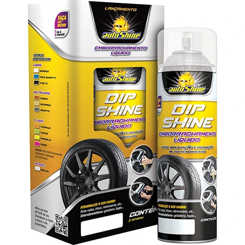 Emborrachamento Líquido Dip Shine Verde Flúor Autoshine